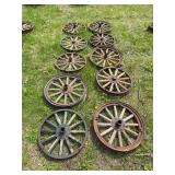 (10) Ford Model T Wheels