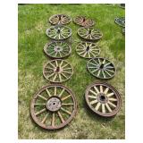 (10) Ford Model T Wheels