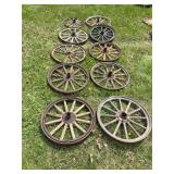 (10) Ford Model T Wheels