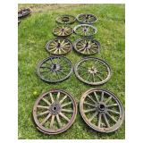 (10) Ford Model T Wheels