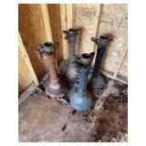 (4) Ford Model T Axle Housings