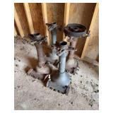 (4) Ford Model T Axle Housings