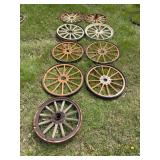 (9) Ford Model T Wheels