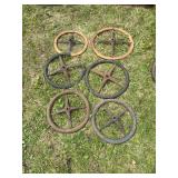 (6) Ford Model T Steering Wheels