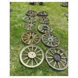 (10) Ford Model T Wheels