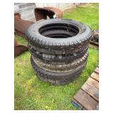 (6) Used Ford Model T Truck Tires