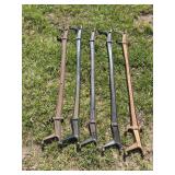 (5) Ford Model T Front Axles