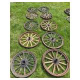 (10) Ford Model T Wheels