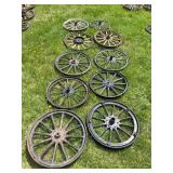 (10) Ford Model T Wheels