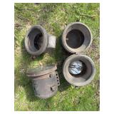 (4) Acetylene Headlights
