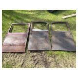 (3) Ford Model T Doors
