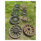 (10) Ford Model T Wheels