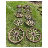 (10) Ford Model T Wheels
