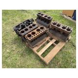 (5) Ford Model T Engine Blocks