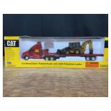 1/50 Caterpillar Semi w/420D IT Backhoe NIB Norscot