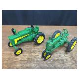 (2) 1/16 John Deere A + 630LP Ertl