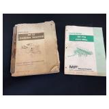(2) MF L&G + Drill Manuals