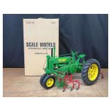 1/8 John Deere A w/Cultivators Customized