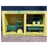 1/16 John Deere Deluxe Utility Shed Set NIB Ertl