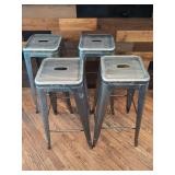 (4) Bar Stools 30" Tall