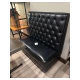 (1) 4ft Black Bench