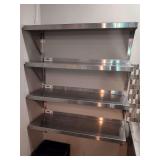 (4) Regency Metal Shelves - 36" x 12"