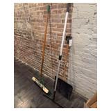 Broom shovel and squeegee