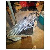 Giant steel tent frame