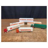 (3) 1/64 Semis NIB Winross