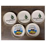 (5) Mayflower Ashtrays