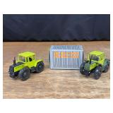 (2) 1/43 Mercedes MB Trac 1300 + 1500 Conrad