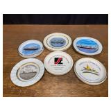 (6) Shipping Ashtrays