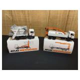 (2) 1/50 Atlas Weyhausen Trucks NIB Conrad