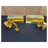 (2) 1/50 Liebherr Excavators NIB Conrad