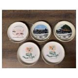 (5) Trucking Ashtrays