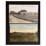 (2) Seager Engine Works Postcards