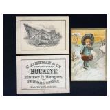 (3) C. Aultman & Co. Trade Cards