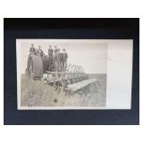 Gas Traction Co. Big 4 Tractor Photo Postcard