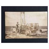 Galloway Engine Photo Postcard