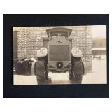 Heinze Tractor Photo Postcard