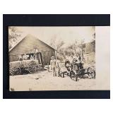 Galloway Engine Photo Postcard