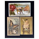 (3) Frick & Co. Trade Cards