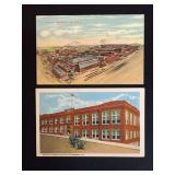 (2) Frick Co. Postcards