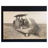 Huber 35-70 Tractor Photo Postcard