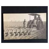 Rumely OilPull Tractor Photo Postcard