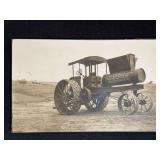 Buffalo Pitts Gas Tractor Photo Postcard