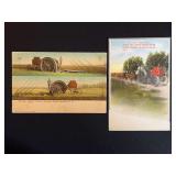 (2) Gas Traction Co. Postcards