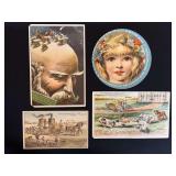 (4) Wm. Deering & Co. Trade Cards