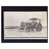 American-Abell Universal Farm Motor Tractor Photo Postcard