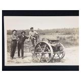 Ebert Tractor Photo Postcard